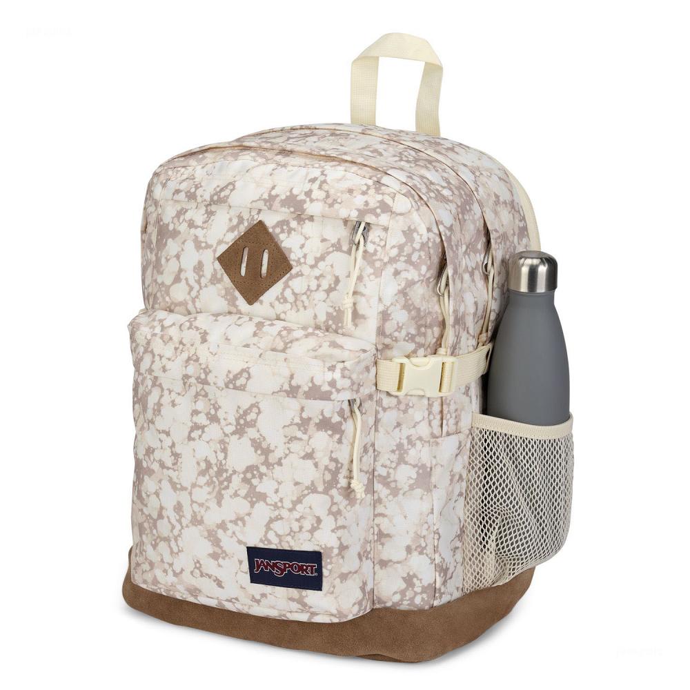 Sac à Dos Ordinateur JanSport SUEDE CAMPUS Beige | QQF-17592277